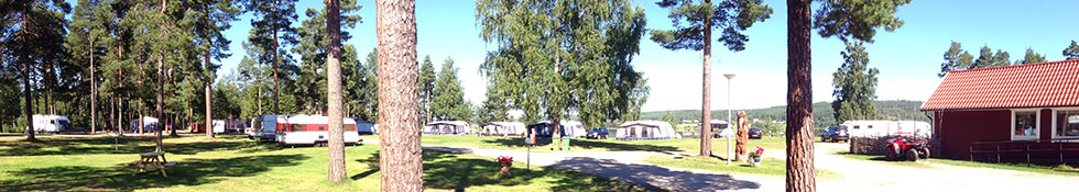 Ljusdals Campingplatz, Häsingland, Gävleborg, Schweden. Fur Whonmobil, Whonwagen, Zelt und stuga (campinghütte). ljusdalsCamping